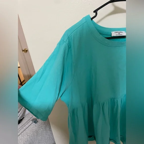 ✨Women’s Zenana Short Sleeve Top Size 3X - Picture 3 of 7